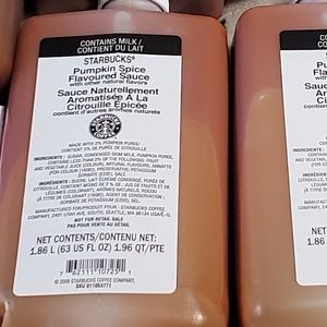 STARBUCKS pumpkin Spice